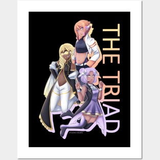 OGIENOID - "The Triad" T-Shirt Posters and Art